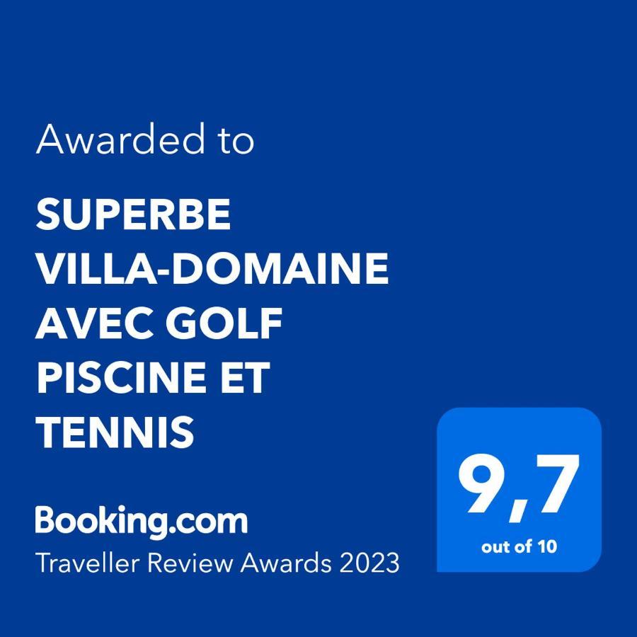 Superbe Villa-Domaine Avec Golf Piscine Et Tennis Saint-Cyr-sur-Mer Luaran gambar